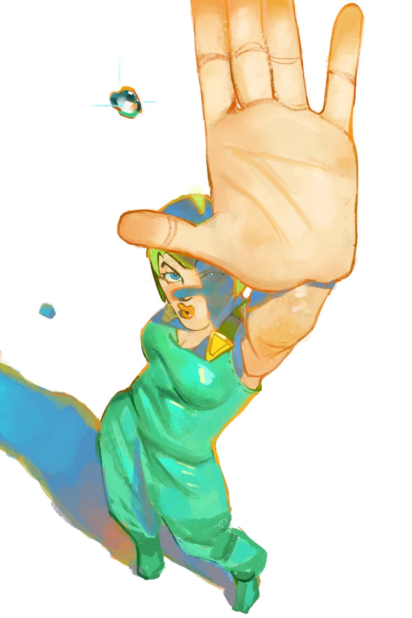 foo fighters (jojo no kimyou na bouken and 1 more) drawn by hijo_joestar