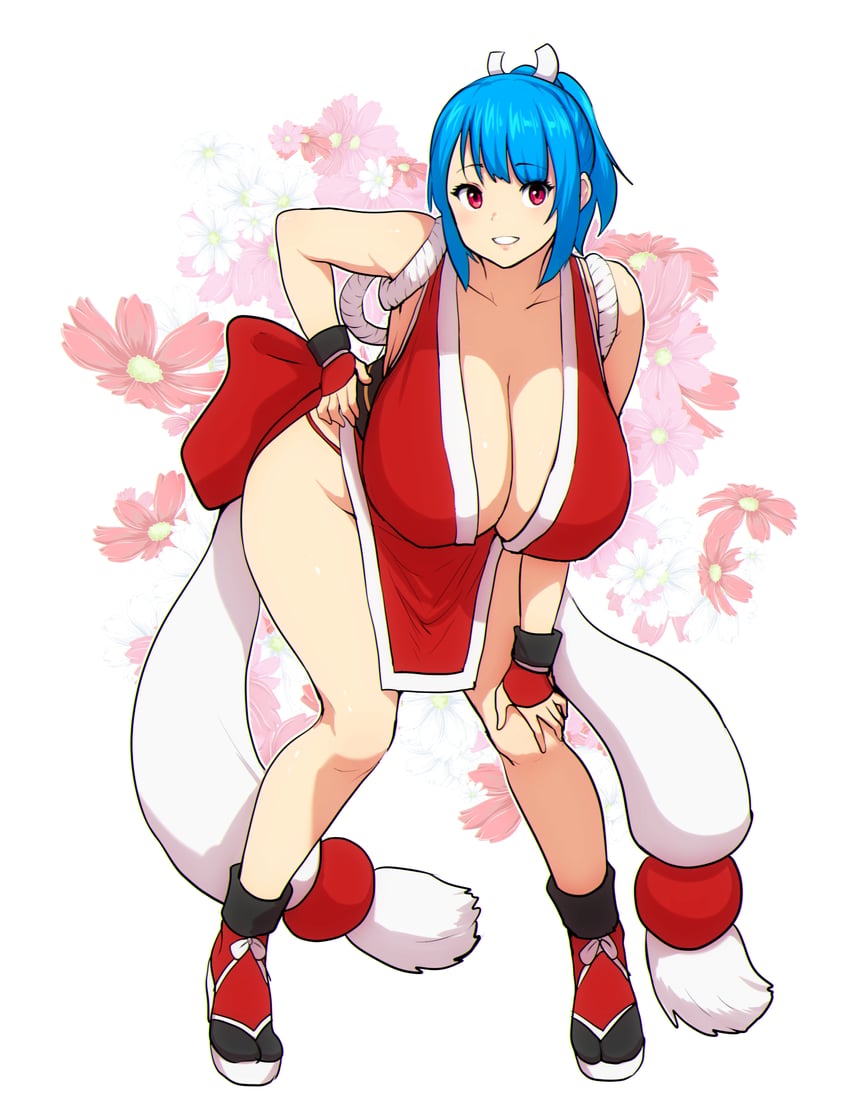 shiranui mai and rina atherina (original and 2 more) drawn by erkaz