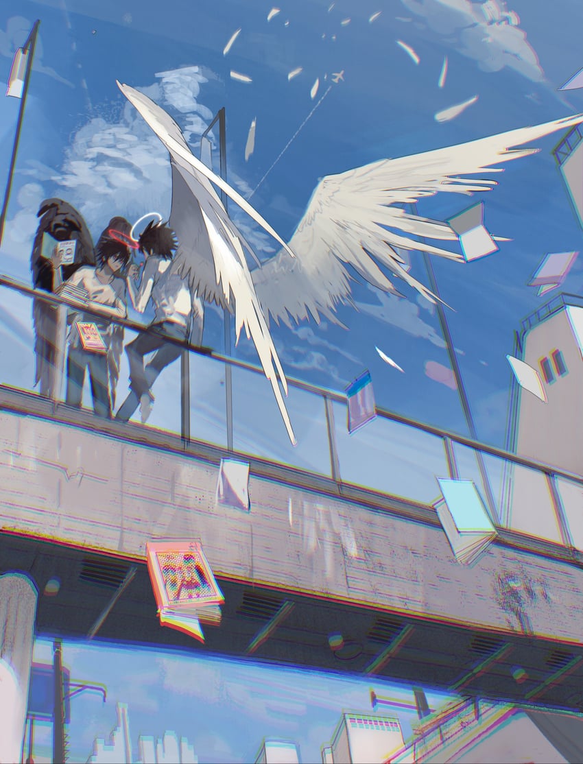 l and beyond birthday (death note and 1 more) drawn by wixcuwi