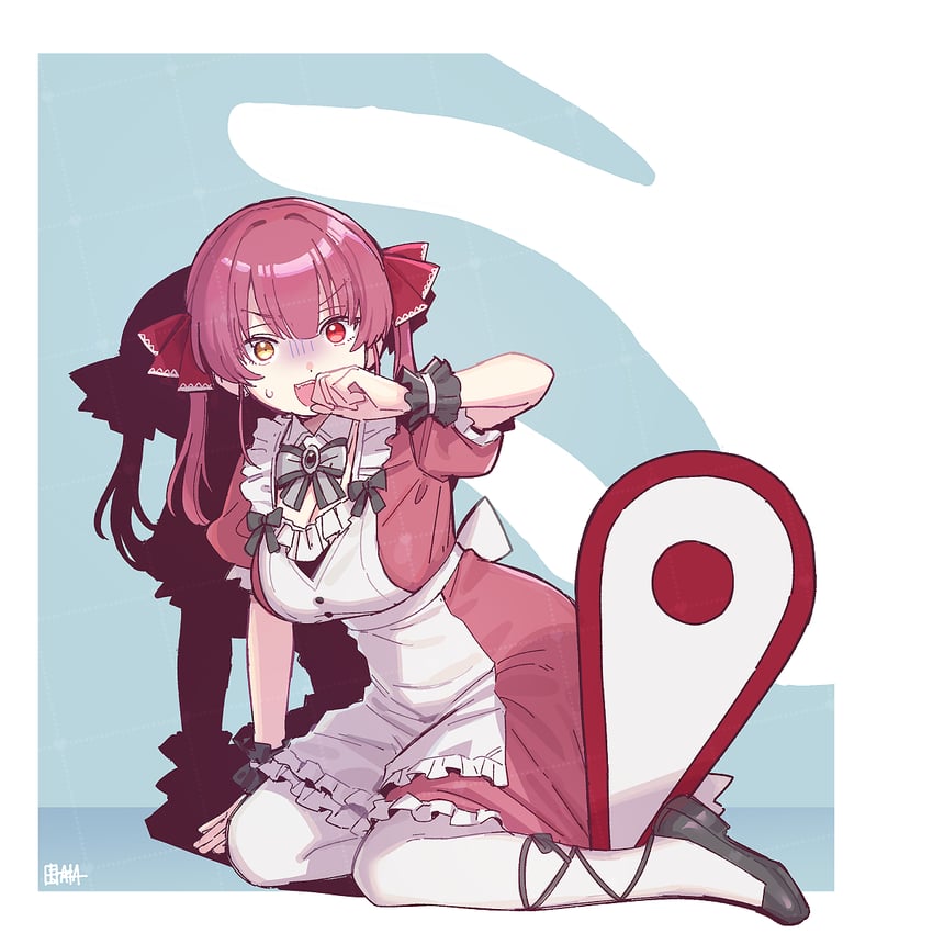 houshou marine (hololive and 1 more) drawn by a-ka