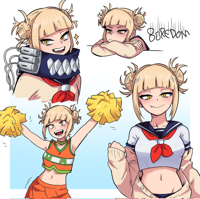 toga himiko (boku no hero academia) drawn by dashi_(dashiart)
