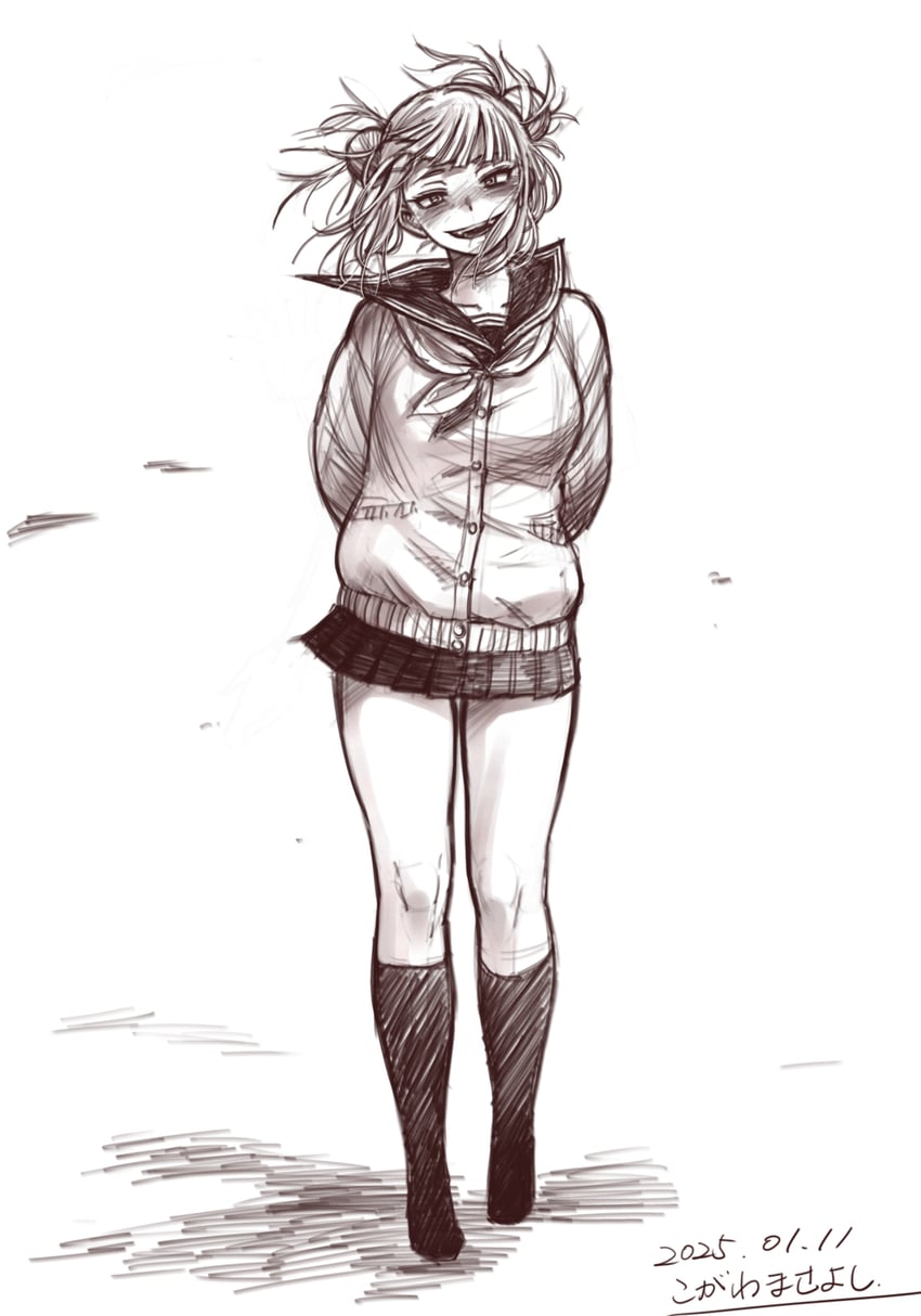 toga himiko (boku no hero academia) drawn by kogawa_masayoshi