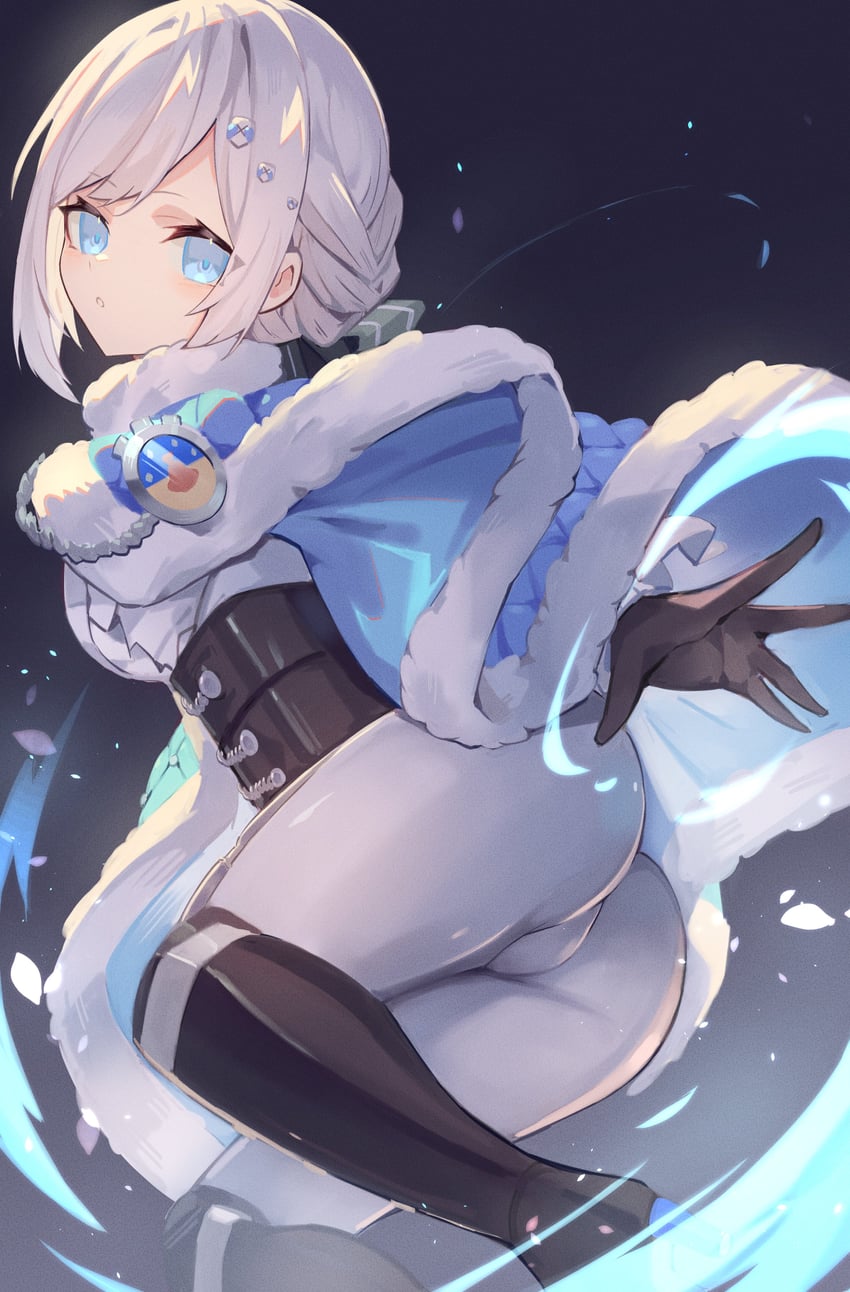 akershus fortress (oshiro project:re) drawn by sasa_onigiri