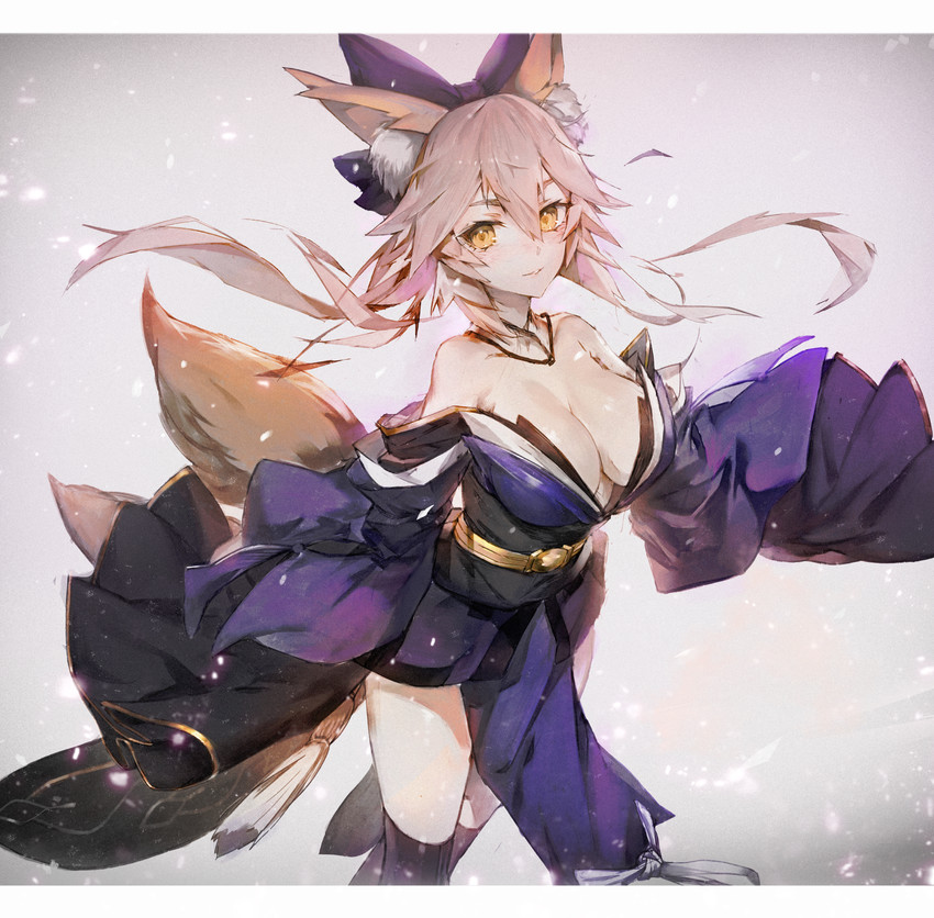 tamamo and tamamo no mae (fate and 1 more) drawn by hxxg