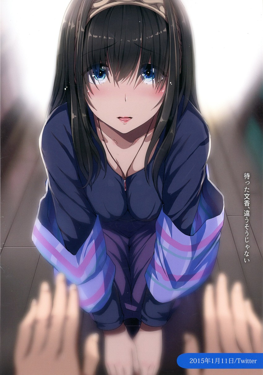 sagisawa fumika (idolmaster and 1 more) drawn by nohito