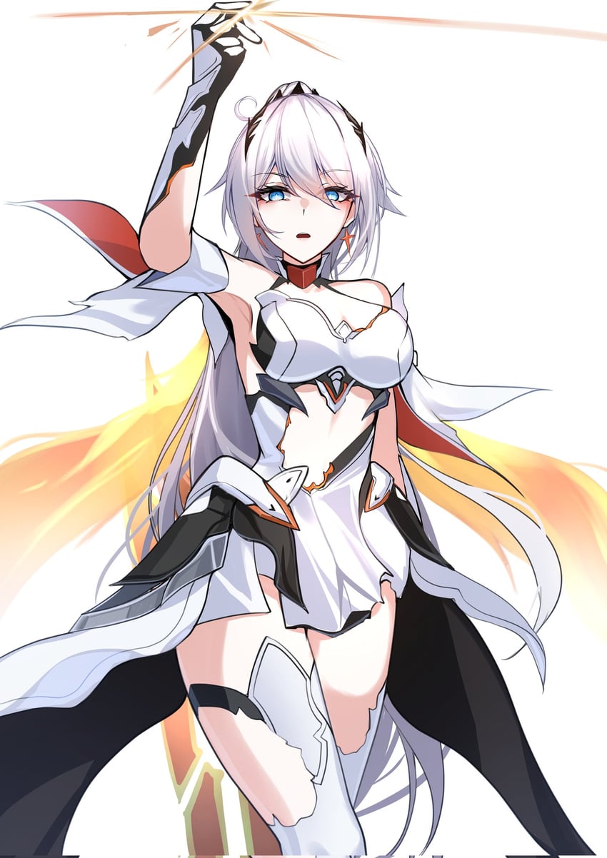 kiana kaslana (honkai and 1 more) drawn by kamishiro_noa