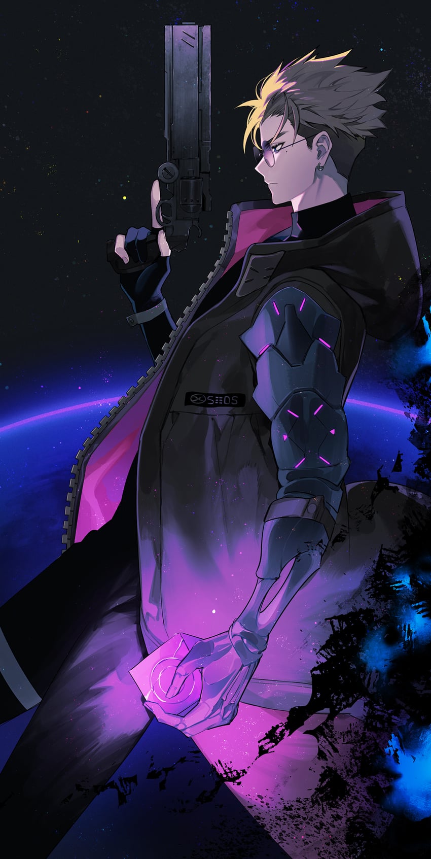 vash the stampede (trigun and 1 more) drawn by yasuda_(info_yasuda)