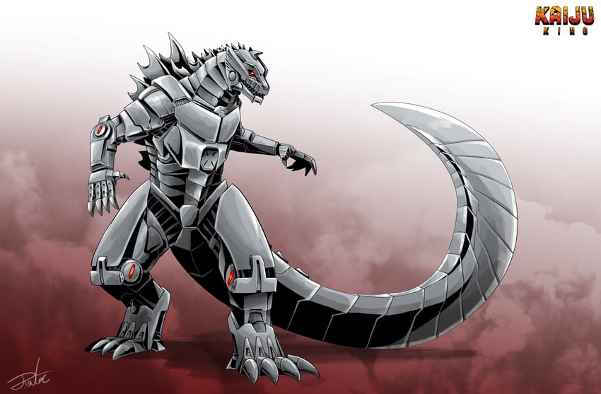 mechagodzilla (godzilla) drawn by gugenheim98