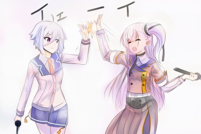 tsubakuro yume and itomi sayaka (toji no miko) drawn by mashitono_desu