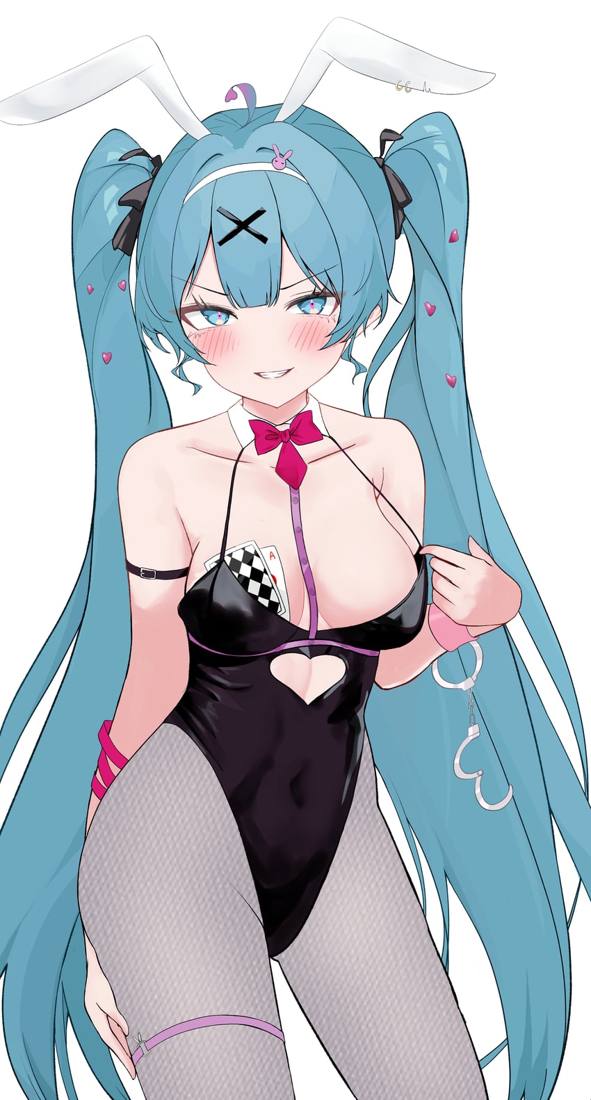 hatsune miku (vocaloid and 1 more) drawn by eikawa_suru