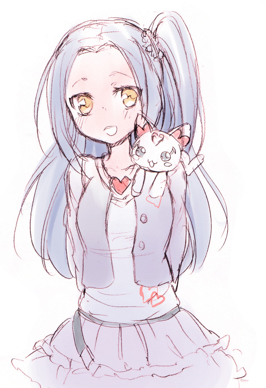 kurokawa eren, seiren, and hummy (precure and 1 more) drawn by lacolon