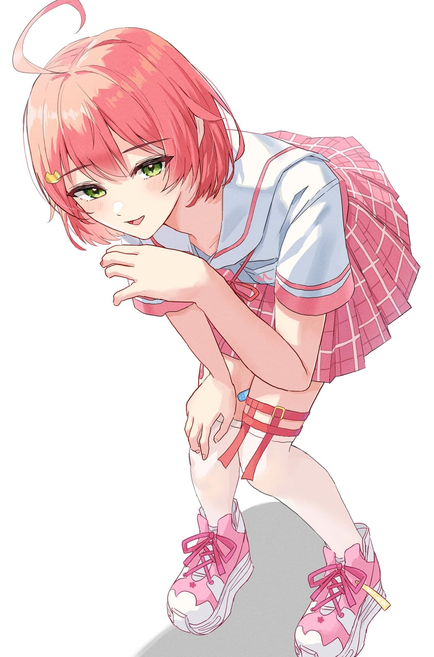 sakura miko (hololive) drawn by tagosaku_(tatsukiuma0329)