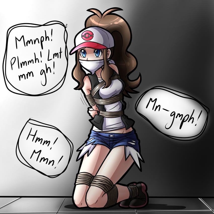 hilda (pokemon and 1 more) drawn by magnolia-baillon