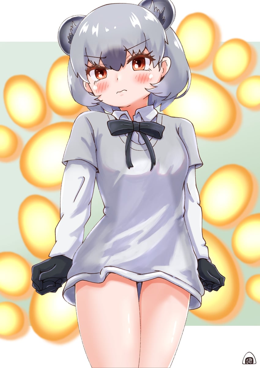 rock hyrax (kemono friends and 1 more) drawn by piki_(zuru-pikio)