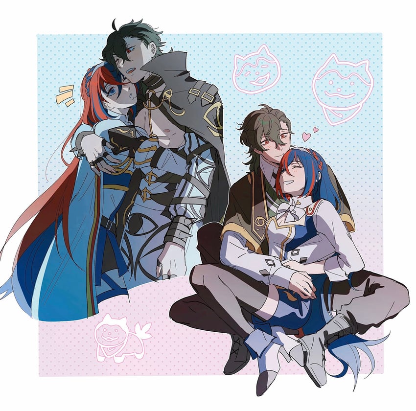 female alear and gregory (fire emblem and 1 more) drawn by seirorath