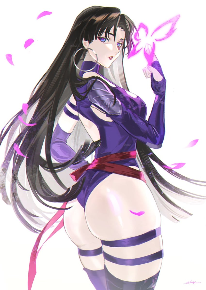 psylocke (marvel and 2 more) drawn by chianti-rutte
