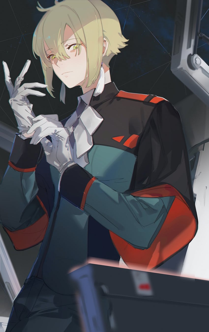 elan ceres (gundam and 1 more) drawn by xpaper12