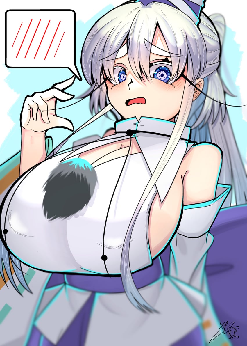 mononobe no futo (touhou) drawn by kaitojaja19980520