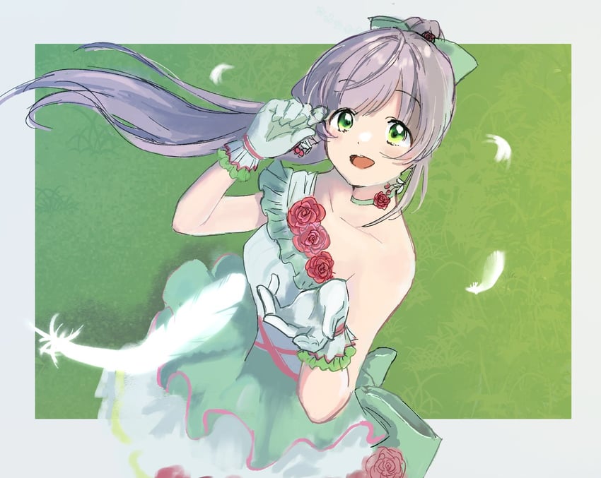 otomune kozue (love live! and 1 more) drawn by yulittlove