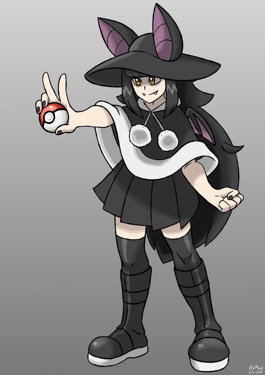 moriko kyoho (pokemon and 1 more) drawn by birdmaws
