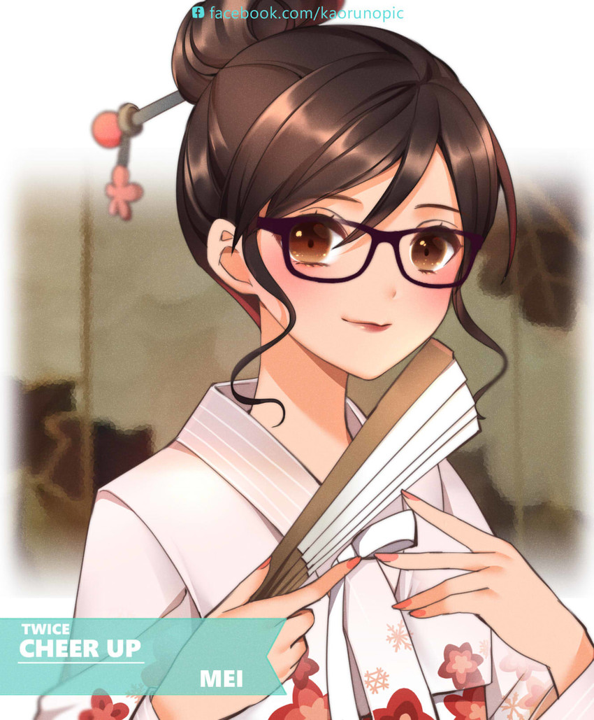 mei (overwatch and 1 more) drawn by kaoruru_(sakuno2911)