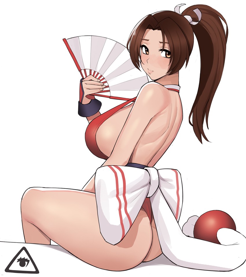 shiranui mai (the king of fighters and 1 more) drawn by donburi_(donburikazoku)