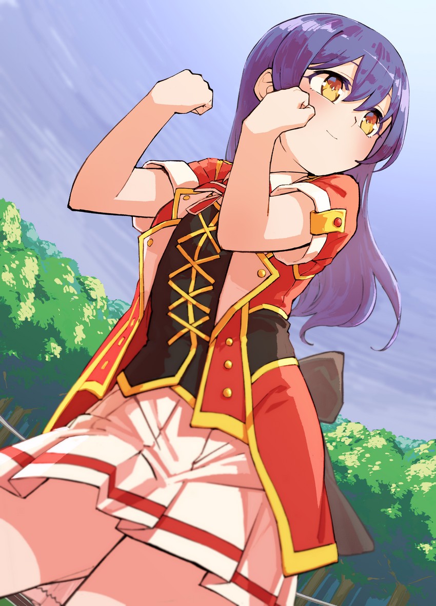 sonoda umi (love live! and 1 more) drawn by goe_(g-o-e)