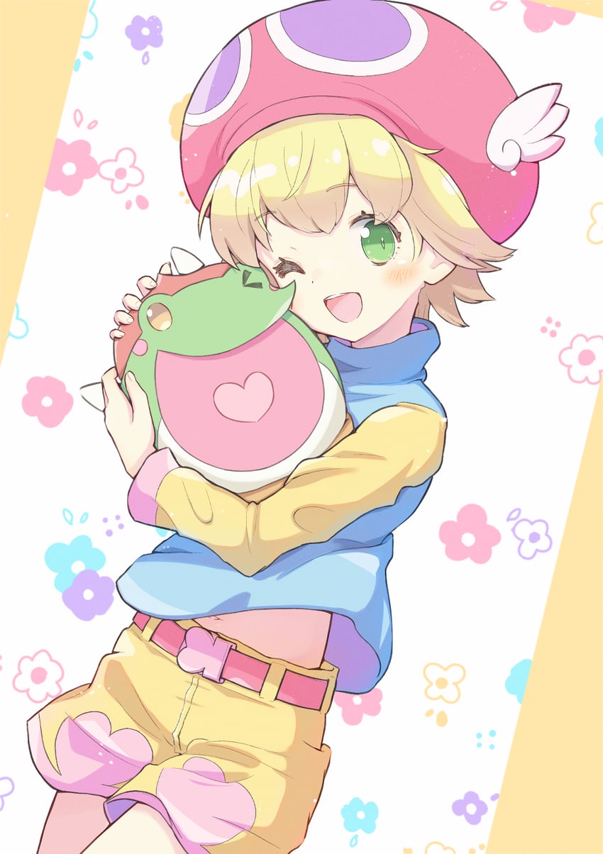 amitie and donguri gaeru (puyopuyo and 1 more) drawn by jazz_grace