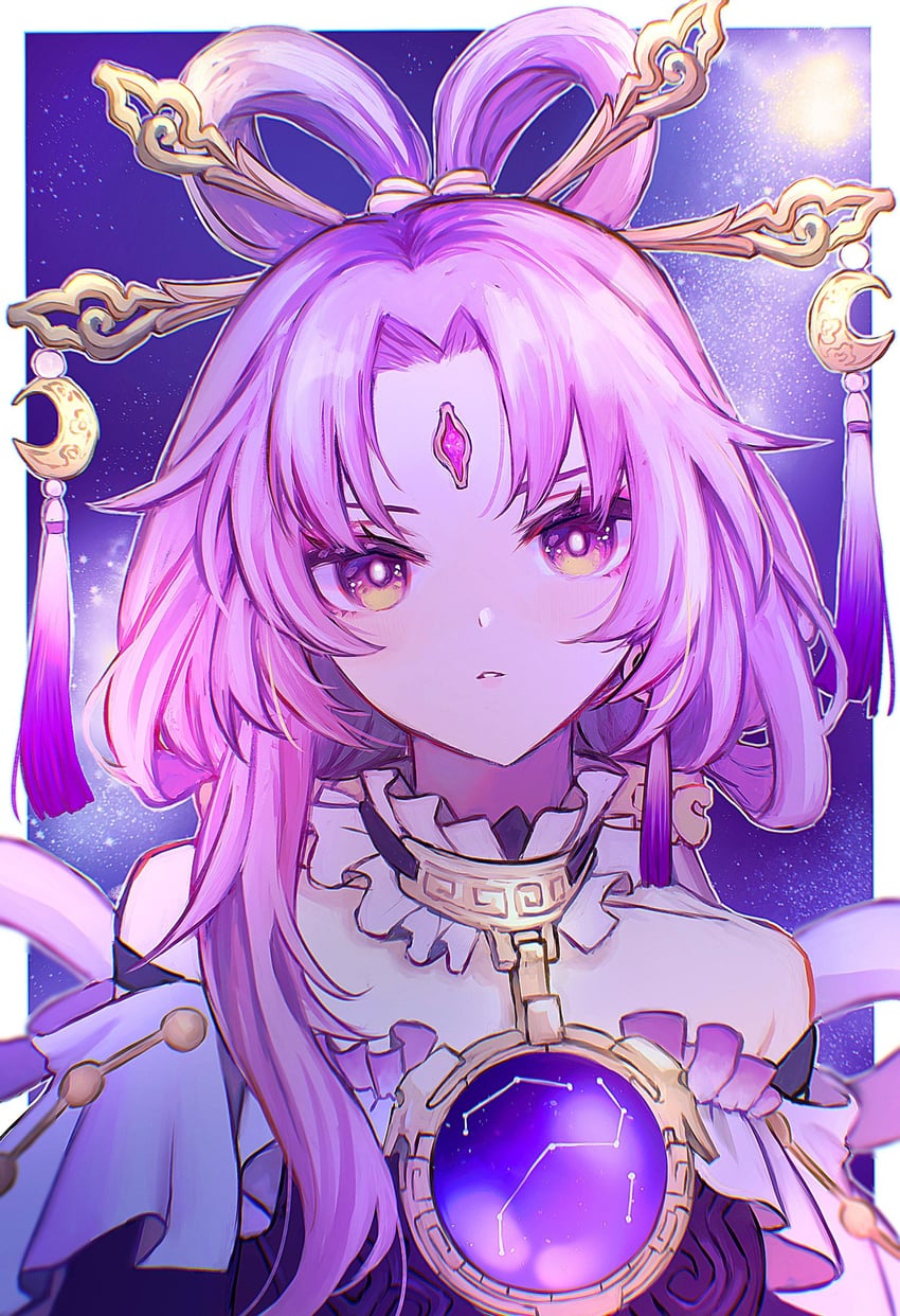fu xuan (honkai and 1 more) drawn by mokota