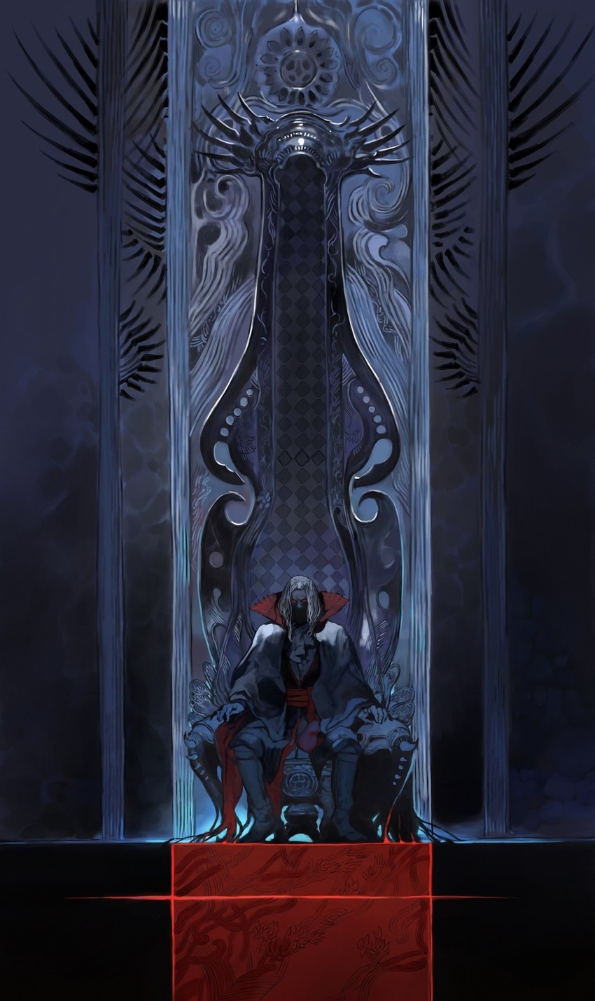 dracula (castlevania and 1 more) drawn by hirooka_masaki