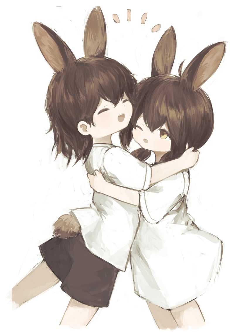 komugi mei and komugi mao (original) drawn by ic_(iccccccccc81)