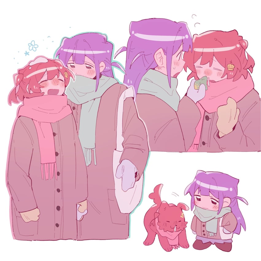 aijou karen and tsuyuzaki mahiru (shoujo kageki revue starlight) drawn by rei931218