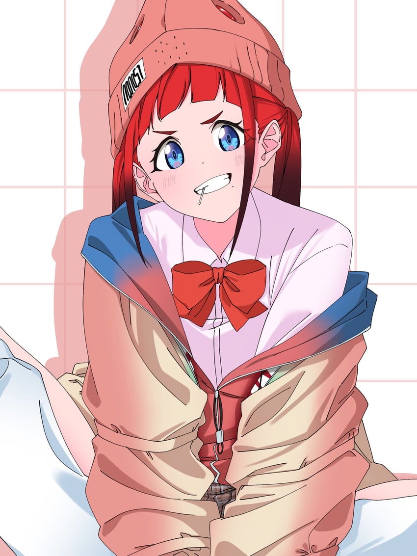 asukagawa chise (gridman universe and 1 more) drawn by isme