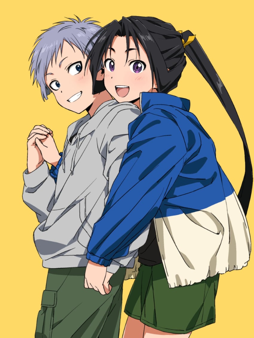 houjou tokiyuki and nezu kojirou (nige jouzu no wakagimi) drawn by noji_wk