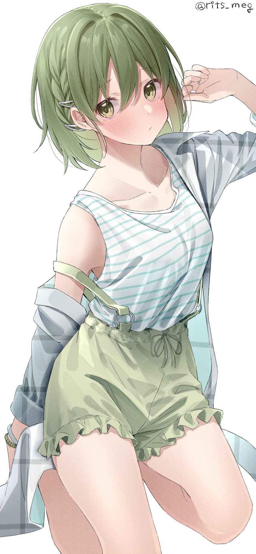 nanakusa nichika (idolmaster and 1 more) drawn by kawai_ritsu_(rits_meg)