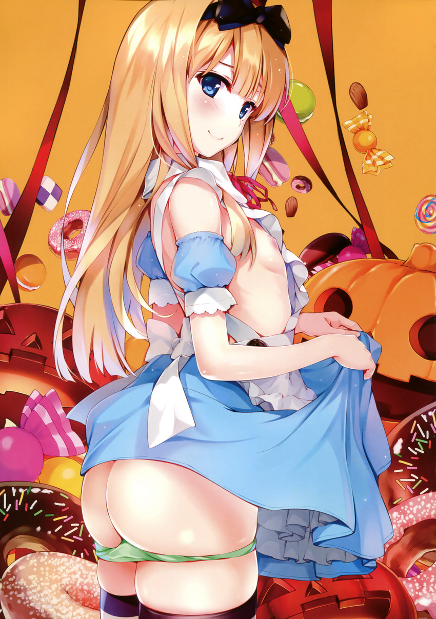 alice (alice's adventures in wonderland) drawn by misaki_kurehito