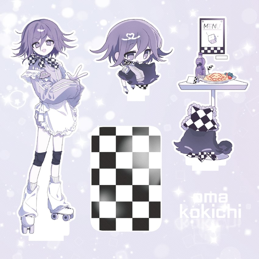 oma kokichi (danganronpa and 1 more) drawn by gyeongchae