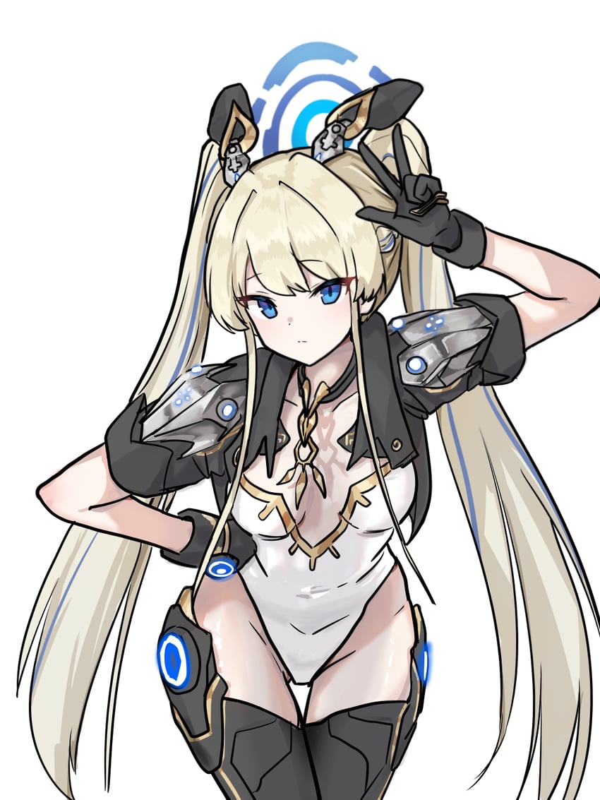 toki and bunny (blue archive and 1 more) drawn by uranium10