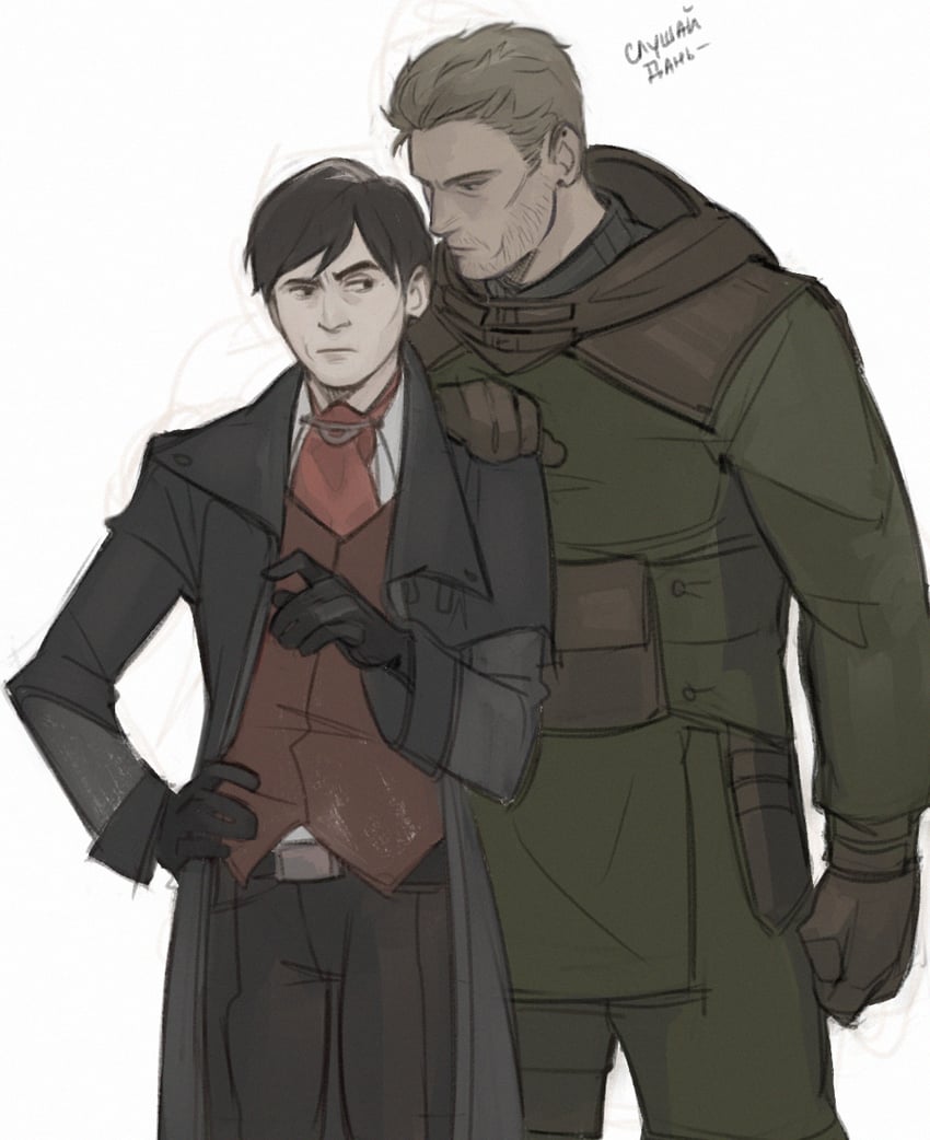 artemy burakh and daniil dankovsky (pathologic and 1 more) drawn by awetfrog