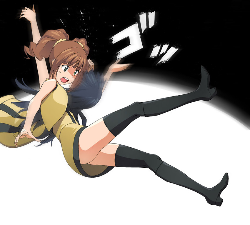 kisaragi chihaya and takatsuki yayoi (idolmaster) drawn by a1_(initial-g)