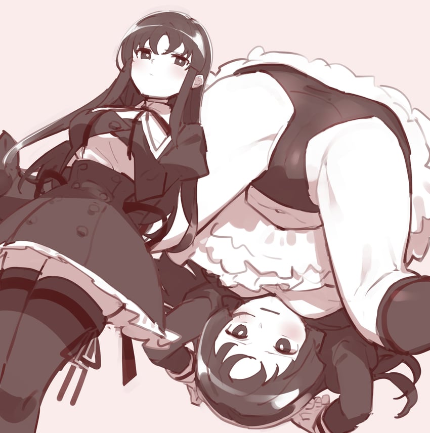shirai yuyu (assault lily) drawn by goe_(g-o-e)