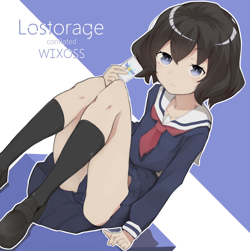 mizushima kiyoi (wixoss and 2 more) drawn by pegina