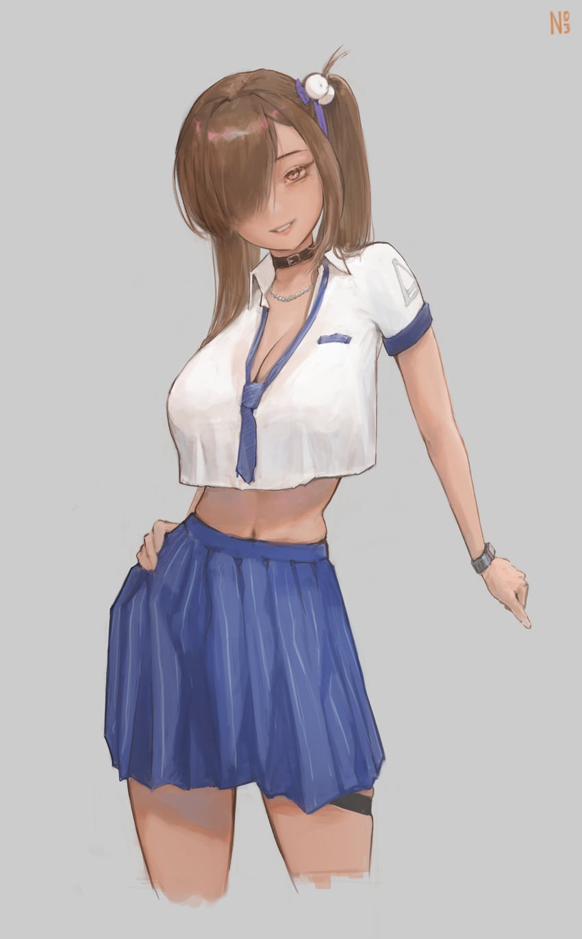 naga (goddess of victory: nikke) drawn by numb3r_3