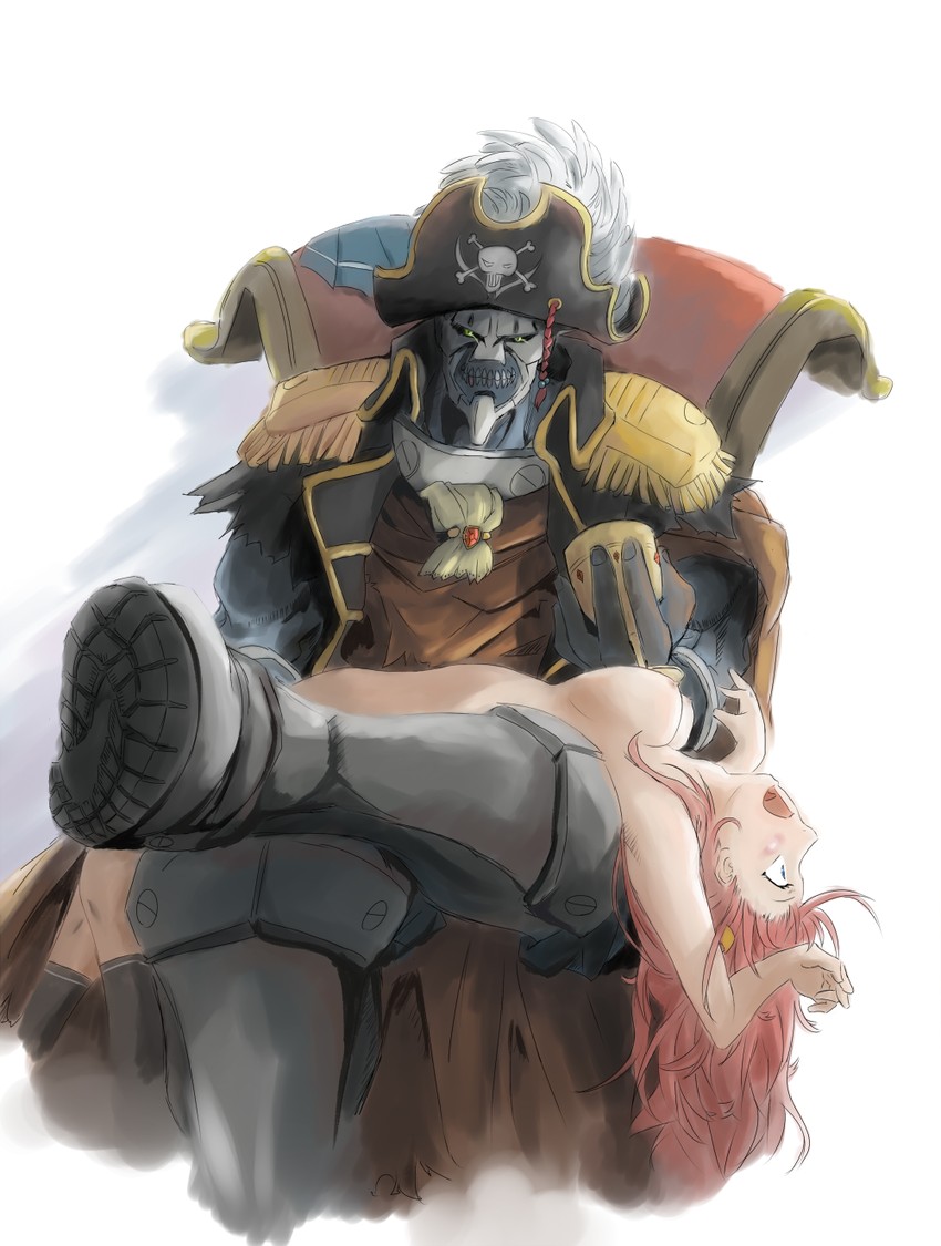 katou marika and schnitzer (miniskirt pirates) drawn by nguyen_van-hai