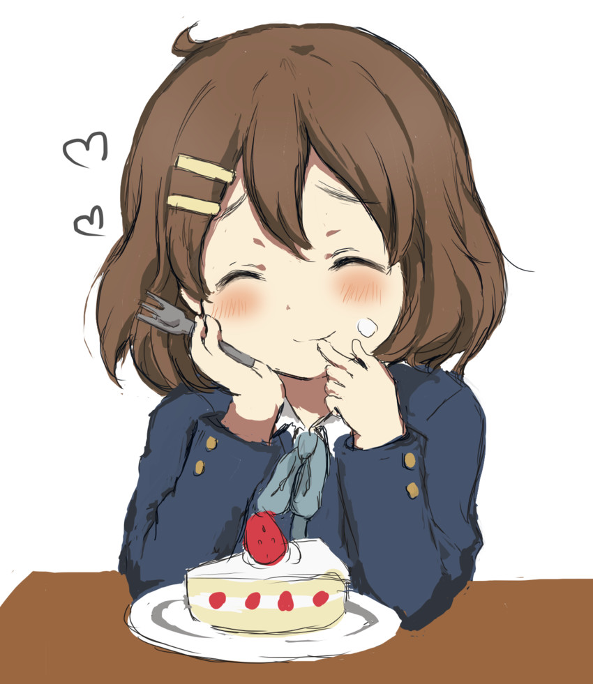 hirasawa yui (k-on!) drawn by hitode