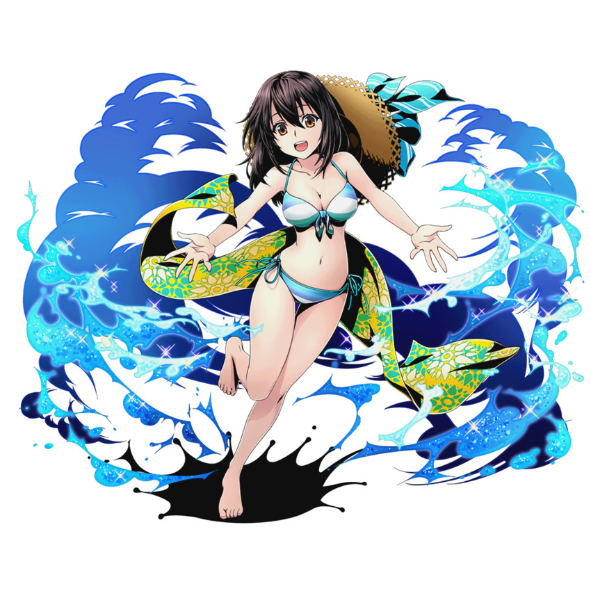 himeragi yukina (strike the blood and 1 more) drawn by ucmm