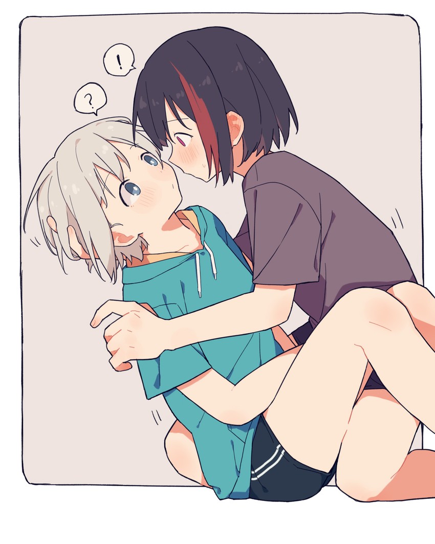 mitake ran and aoba moca (bang dream!) drawn by coldcat.