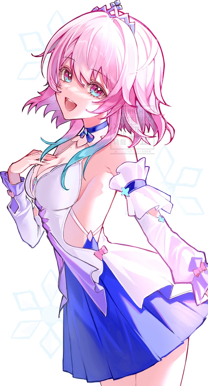 march 7th (honkai and 1 more) drawn by nero_hanken