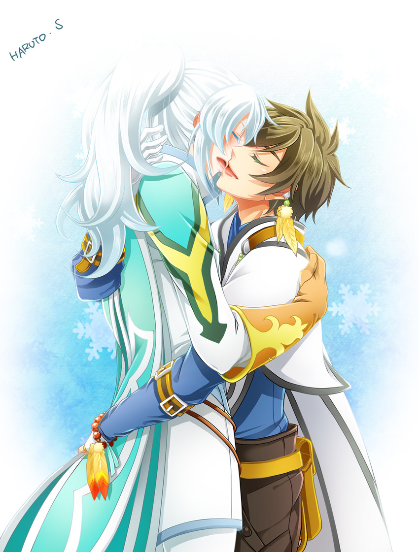 sorey and mikleo (tales of and 1 more) drawn by haruto.s