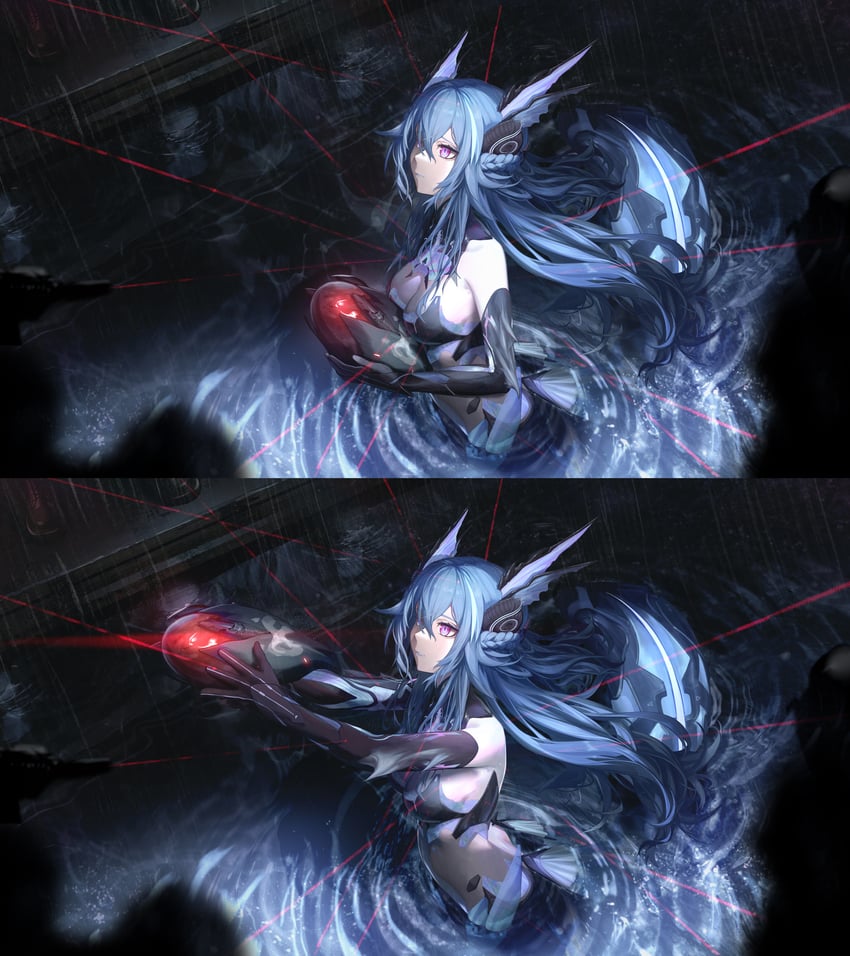 lamia and lamia: lost lullaby (punishing: gray raven) drawn by wu_lun_wujin